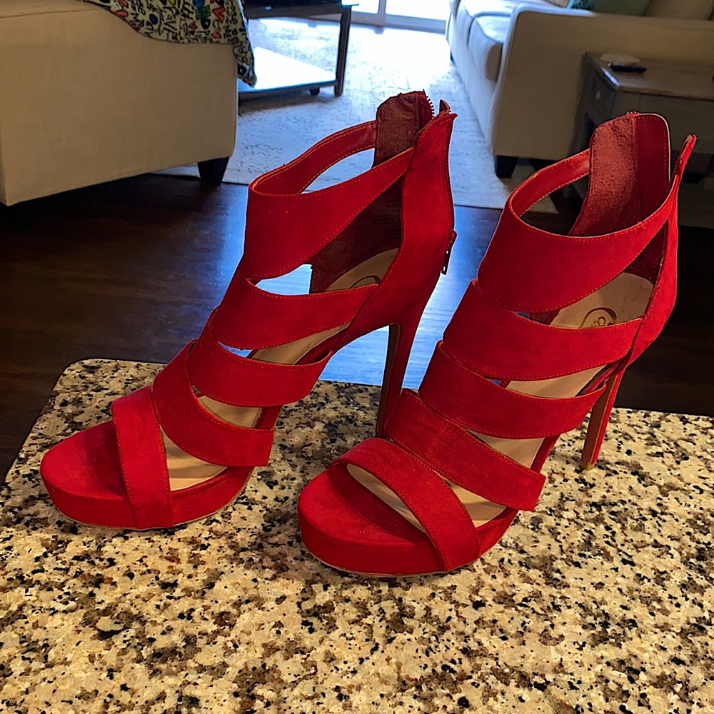 5 inch heels. Never worn. Candies.